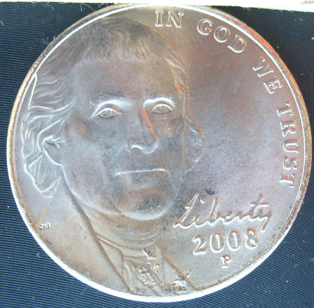 6-Coins-Jefferson-Nickel-2008-P-No-Dw-Designer-Initials